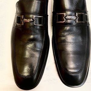 Bruno Magli black leather size 13 / 46 great condition.